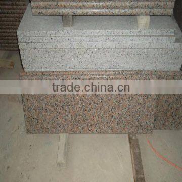 pink granite G564 rosa porrino step nosing granite