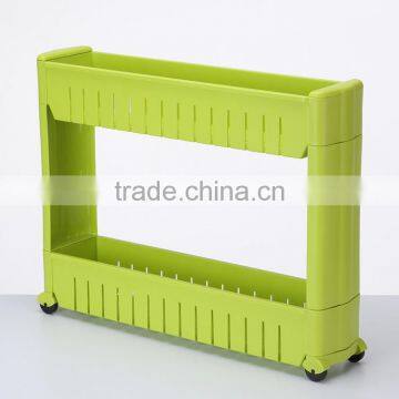 Plastic Bathroom Shelf With Two Layers Organizer photo-2