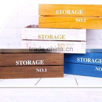 Wholesale Wood Box Fruit Crate Wooden Vegetable Crates