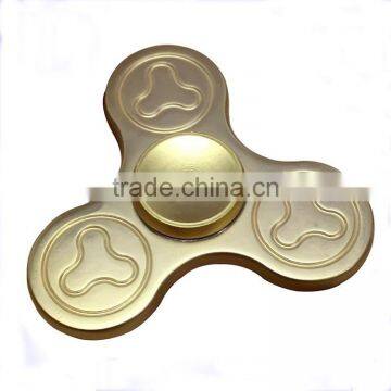 EDC Aluminum Gyro Finger Wholesale, Fidget Spinner, Hand Toys Clover Pattern photo-3