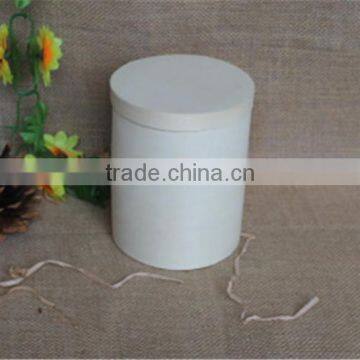 Food Grade Handmade Round Natural Decorative Veneer Wooden Bulk Tea Tins photo-3