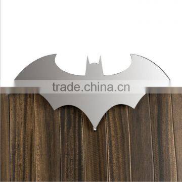 New Arrival Creative Bat Mirror Wall Lamp Batman Shape Mirror With Remote Control LED Colorful Lamp Decorative Mirror Lamp photo-4