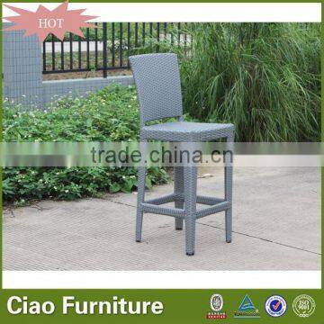 Modern Design Rattan Bar Stool Furnture Cheap High Bar Chair photo-3