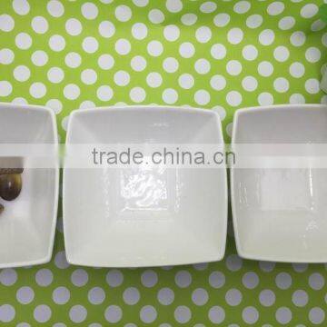 China Manufacturer Stocked White Porcelain Square Dish/food Dish/rice Dish photo-5