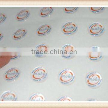 3D / Convex STICKERS and Self Adhesive and Durable and Great Promotion of Your Product !