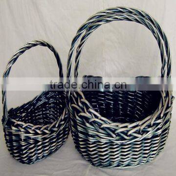 2016 New Design Cheap Handmade Small Shopping Basket photo-6