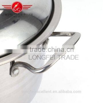 Chinese Factory Wholesale High Quality Magnetic Stainless Steel Cookware Set/cooking Pot Set photo-3