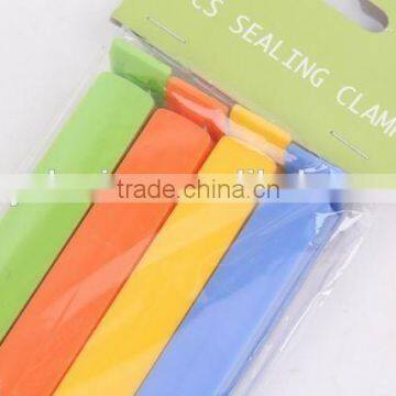 4pc Food Sealing Clamp/colorful Bag Clip photo-2