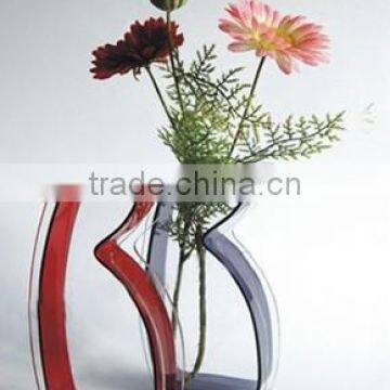 Wholesale clear tabletop decorate wedding flower vase