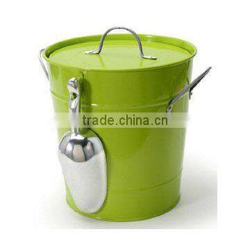Wholesale Metal Ice Bucket With Lid and Scoop photo-2