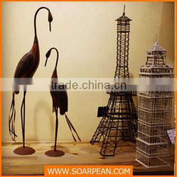 Customized Metal Wire Building Statue London Big Ben photo-3