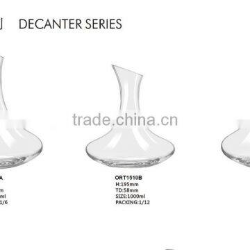 1000ml glass wine decanter