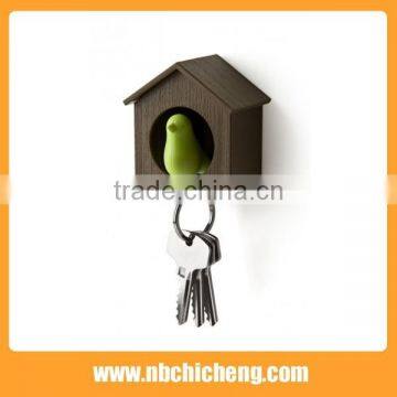Plastic House Shaped Keychain photo-5