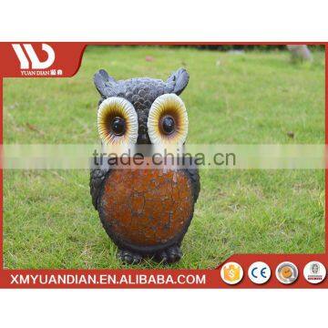 Resin Craft Best Sellers Animal Design Resin Craft Battery Garden Light With Timer photo-3