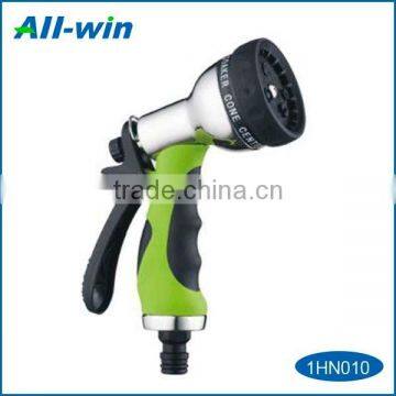 hot sale metal 7 function hose nozzle with comfortable trigger