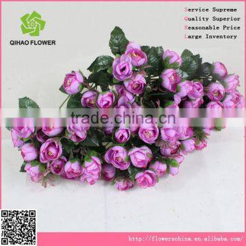 Fabric Camellia Bouquet Artificial Camellia Bouquet Flowers Landscaping Flowers photo-3