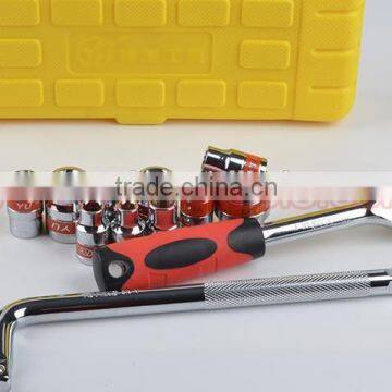 13pcs Socket Set Ratchet Wrench (1/2" ) CRV Tools Set for Auto Repair photo-5