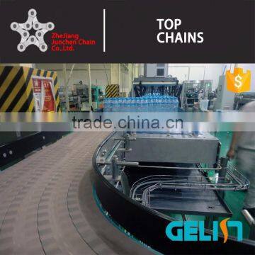 Plastic Side Flexing Flat Top Chains for Bottle Snap-on Gripper Roller Chains photo-2