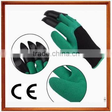 13G ladies garden gloves with claws