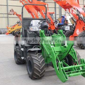 Low Price Good Quality Wheel Loader for Sale 4WD Without Cabin photo-3