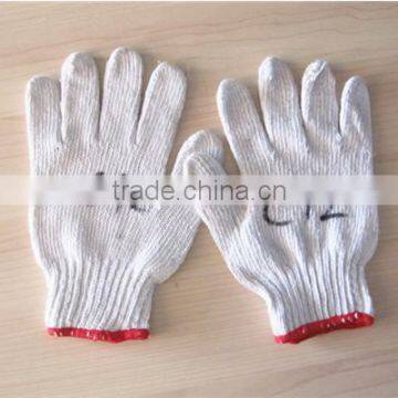 String Knitted Cotton Work Gloves/Cotton Gloves In Guangzhou Supplier photo-2