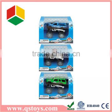 popular toy car pull back mental car in window box