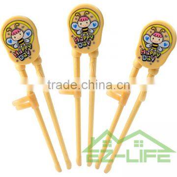 Healthy ECO Friendly Corn PLA Plastic Baby Training Chopsticks photo-3