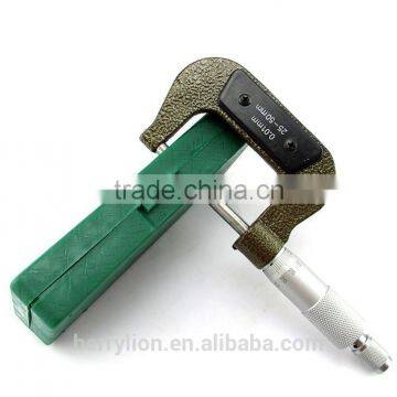 Berrylion 0-25mm Micrometer Stainless Steel Micrometer Measuring Tools Micrometer photo-3