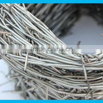 China Supplier Galvanized Stainless Steel Barbed Wire photo-3