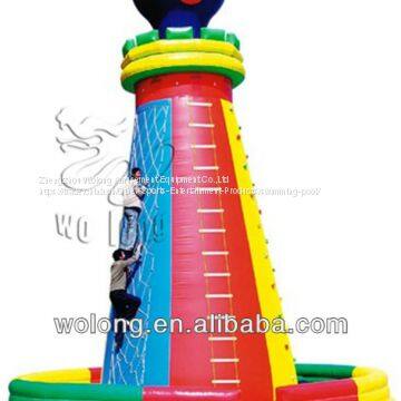 Inflatable Climbing Wall / the inflatable sport games for best after-sell service