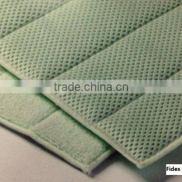 Car wax/polish microfiber sponge cloth