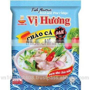 DELICIOUS & QUALITY FISH FLAVOUR INSTANT PORRIDGE 47g - Thien Huong Food JSC