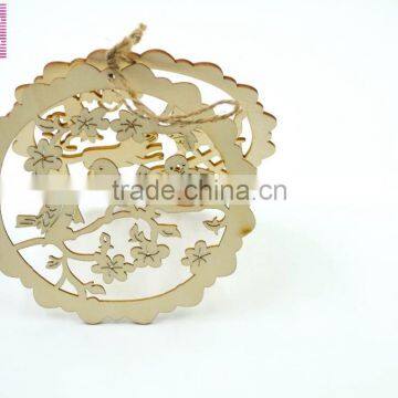 2016 Die Cut Christmas Wood Laser Key Craft Piece Deco photo-3