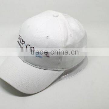 White no use baseball cap sport cap High quality wholesale