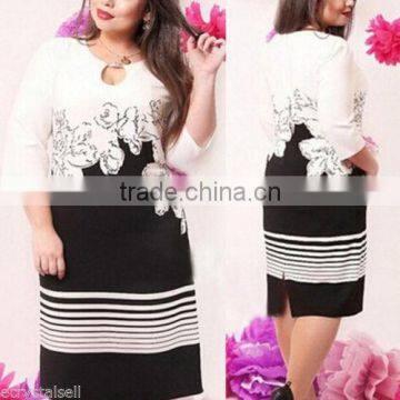 Retro Womens 1950s Housewife Pinup Vintage Rockabilly Party Dress Plus Size photo-3