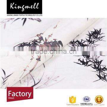 Factory Direct White Silk Linen Blend Fabric for Custom Digital Print photo-3