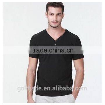 Factory OEM V-neck White T-shirts Wholesale ,summer Running Men Gym Sexy Short Sleeve v Neck t Shirts photo-2