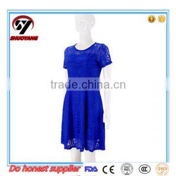 Hot Sell on Amazon High Quality Lace Casual Dresses