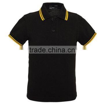 Dry Fit Polo Shirt Black Design for Men