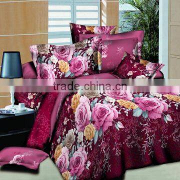 New Design Made in China Velvet Material Hot Selling Digital Printed Bed Sheet photo-3