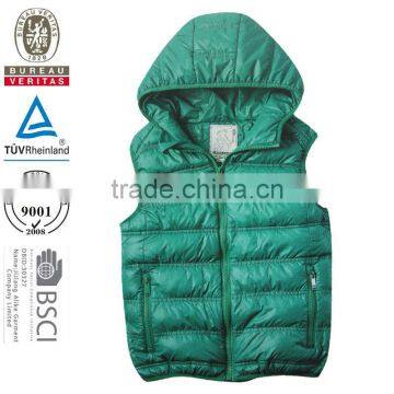 New design fashion kid casual western gilet wear brands