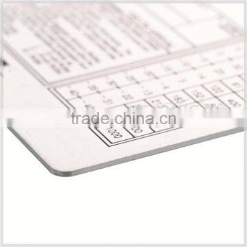 Chinese Manufacturer High Quality Metal Pilot Clipboard, Aviation Training Metal Kneeboard With Two Holes on Side #IFR photo-5