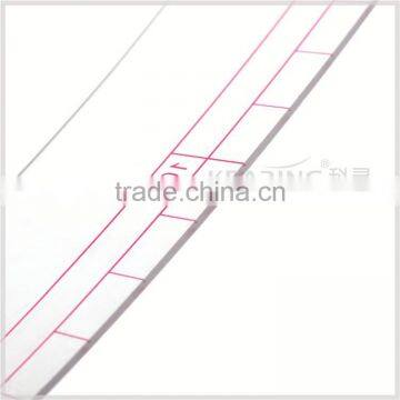 Kearing 45cm Sandwich Line Curve Ruler, Fashion Design Curve Drawing Template, Ruler With Protractor # 6045 photo-4