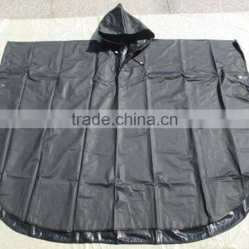 impermeable pvc hooded rainwear heavy duty rainwear