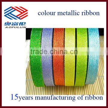 Wholesale High Quality Decoration Metallic Ribbon for Gift photo-2
