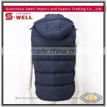 2016 Wholesale Winter Name Brand Custom Winter Men Down Vest photo-2