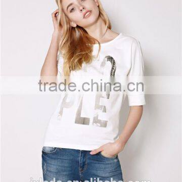 Customized 100% Cotton Fleece Pullover Sweatshirts Print 1/2 Sleeve Crewneck Pullover t Shirt photo-5