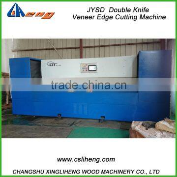 JYSD2800 Double Knife Veneer Edge Cutting Machine photo-6