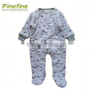 New Born Custom Printing Baby Romper Knitting Patterns photo-2