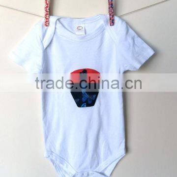 Newborn Baby Bodysuit Baby Girl Gift Set 3 -24 Months Organic Ruffled Bloomers With Bodysuit Baby Girls Outfit Cute Cake Shirt photo-3